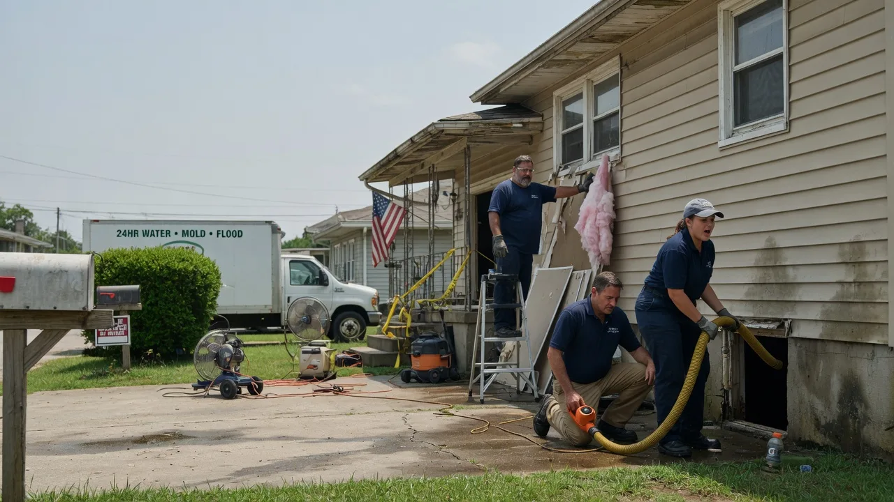 Water Damage Repair in Sugar Grove, PA near me